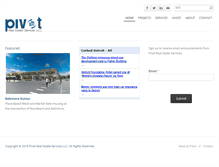 Tablet Screenshot of pivotres.com